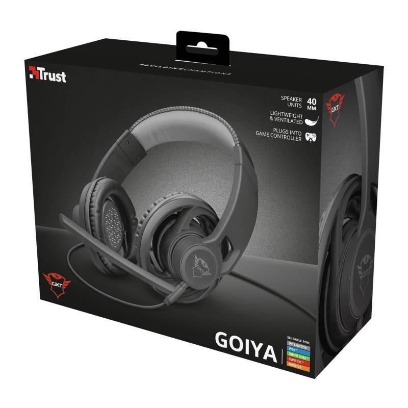 Headset Trust GXT 333 Goiya černý