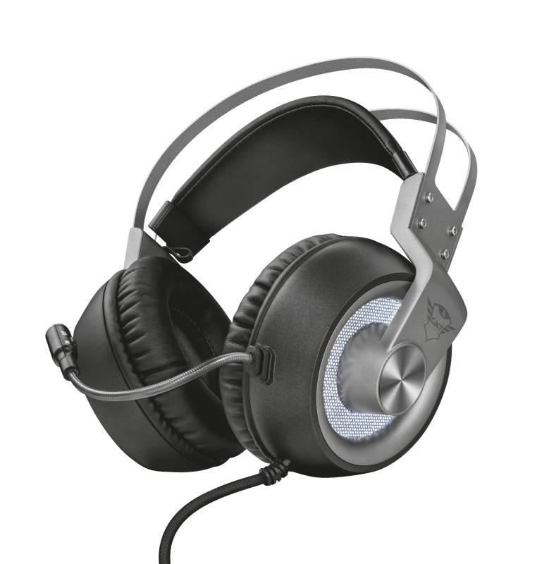 Headset Trust GXT 435 Ironn 7.1 černý