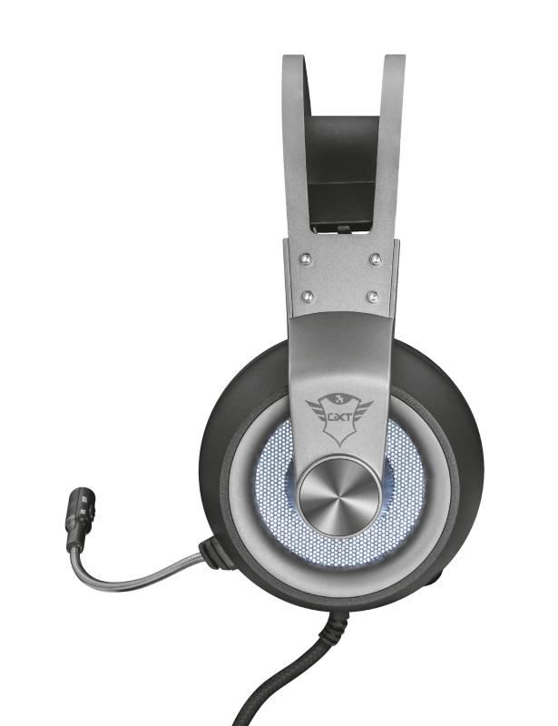 Headset Trust GXT 435 Ironn 7.1 černý