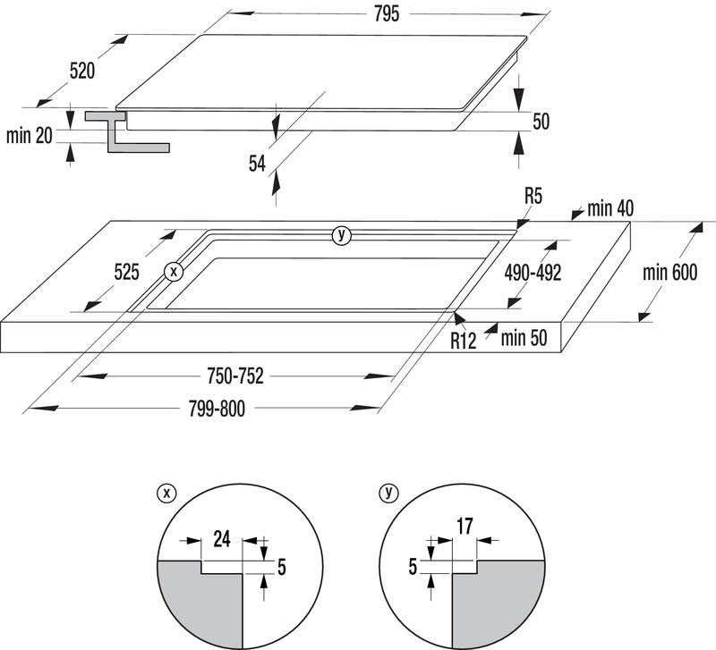Indukční varná deska Mora VDIT 853 FF černá