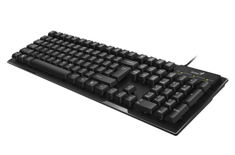 Klávesnice Genius Smart KB-102 CZ SK layout černá stříbrná