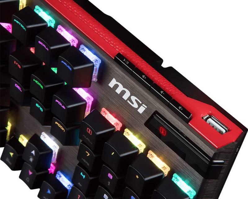 Klávesnice MSI Vigor GK80 CR, US layout
