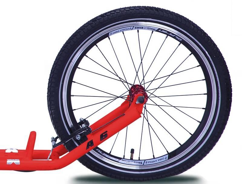 Koloběžka Olpran A6 červená