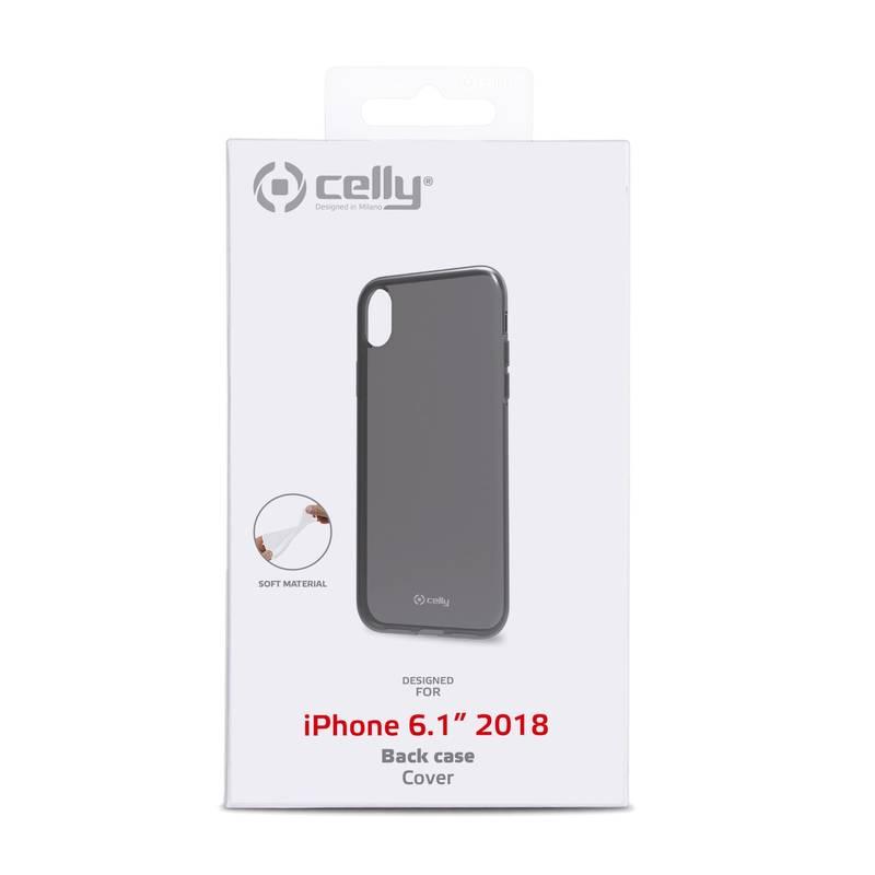 Kryt na mobil Celly Gelskin pro Apple iPhone XR černý