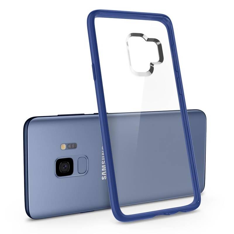 Kryt na mobil Spigen Ultra Hybrid pro Samsung Galaxy S9 modrý