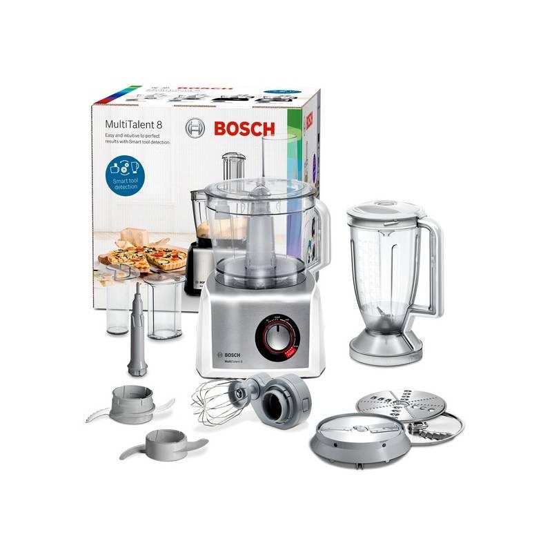 Kuchyňský robot Bosch MC812S814 bílý nerez, Kuchyňský, robot, Bosch, MC812S814, bílý, nerez