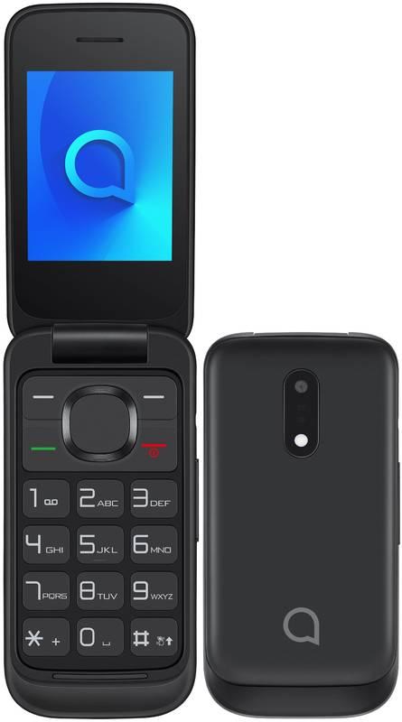 Mobilní telefon ALCATEL 2053D Dual SIM černý, Mobilní, telefon, ALCATEL, 2053D, Dual, SIM, černý