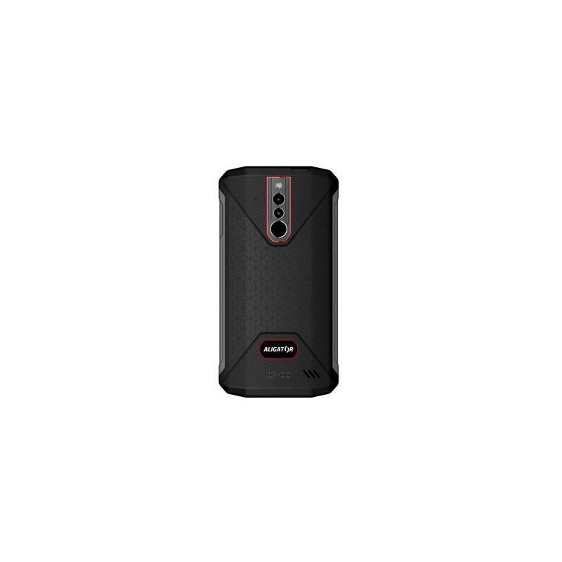 Mobilní telefon Aligator RX600 eXtremo černá barva červená barva