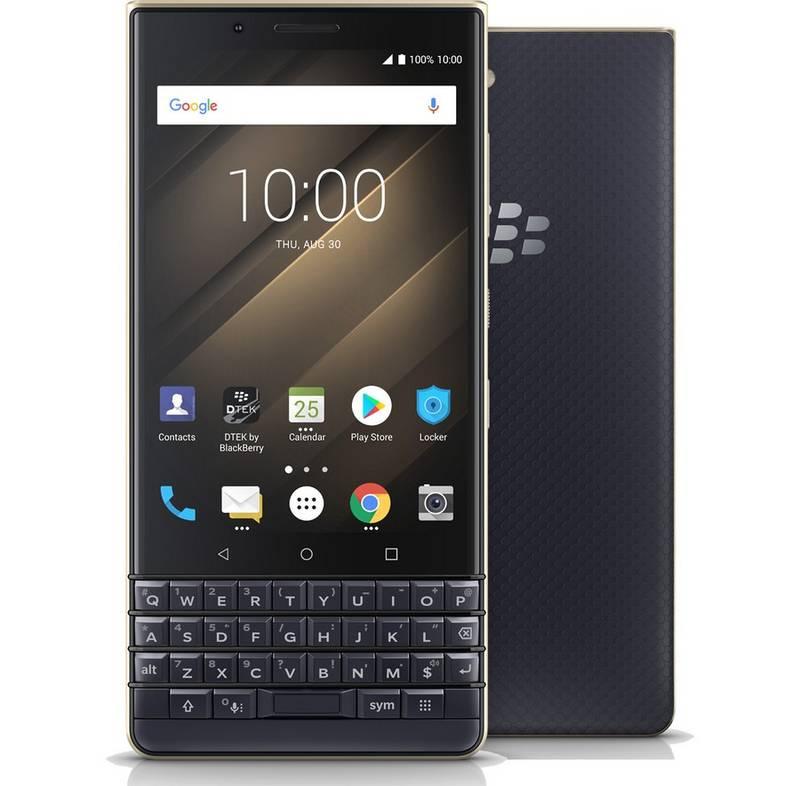 Mobilní telefon BlackBerry Key 2 LE Dual SIM 64 GB modrý zlatý