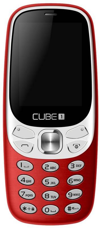 Mobilní telefon CUBE 1 F500 červený