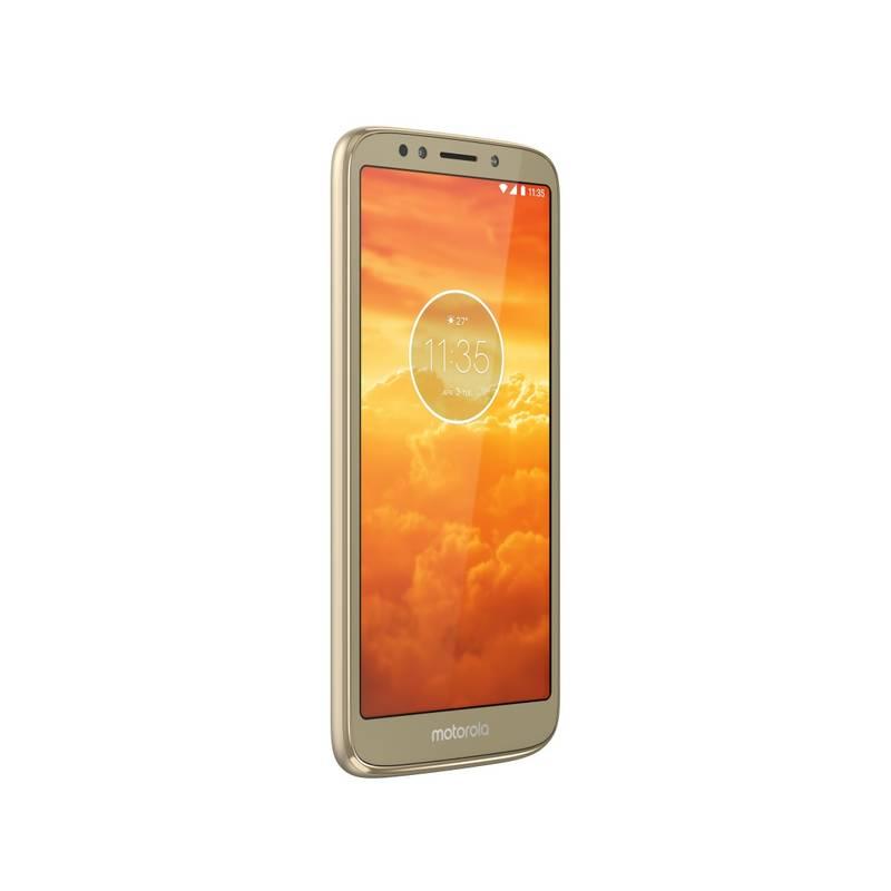 Mobilní telefon Motorola E5 Play Dual SIM zlatý