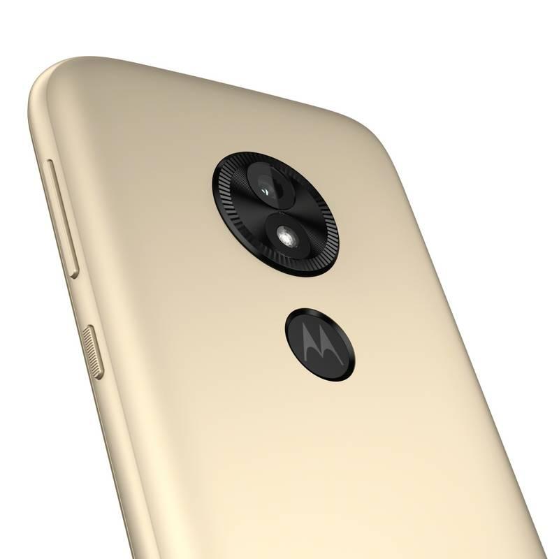 Mobilní telefon Motorola E5 Play Dual SIM zlatý