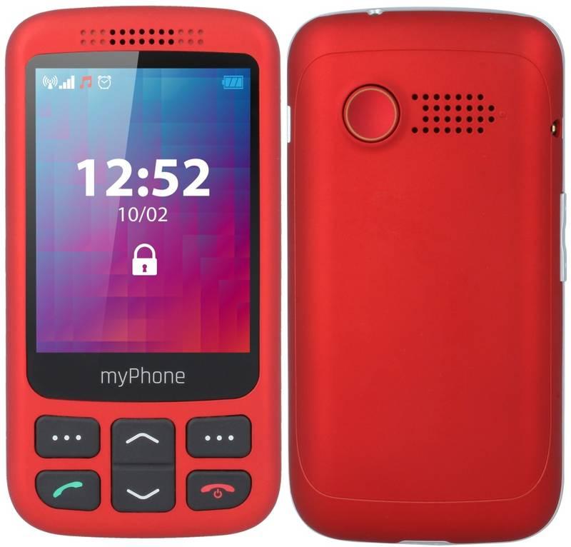 Mobilní telefon myPhone Halo S červený