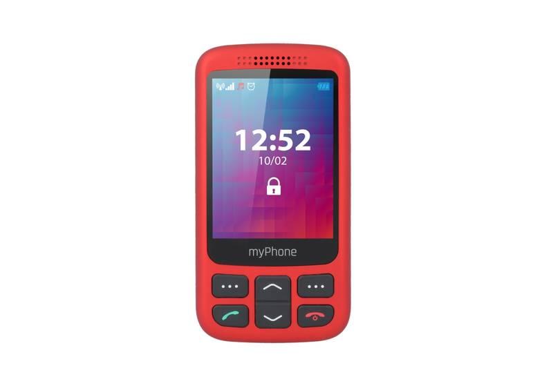 Mobilní telefon myPhone Halo S červený
