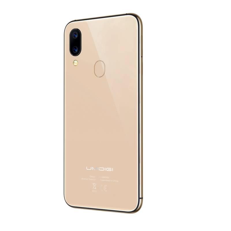 Mobilní telefon UMIDIGI A3 Dual SIM zlatý