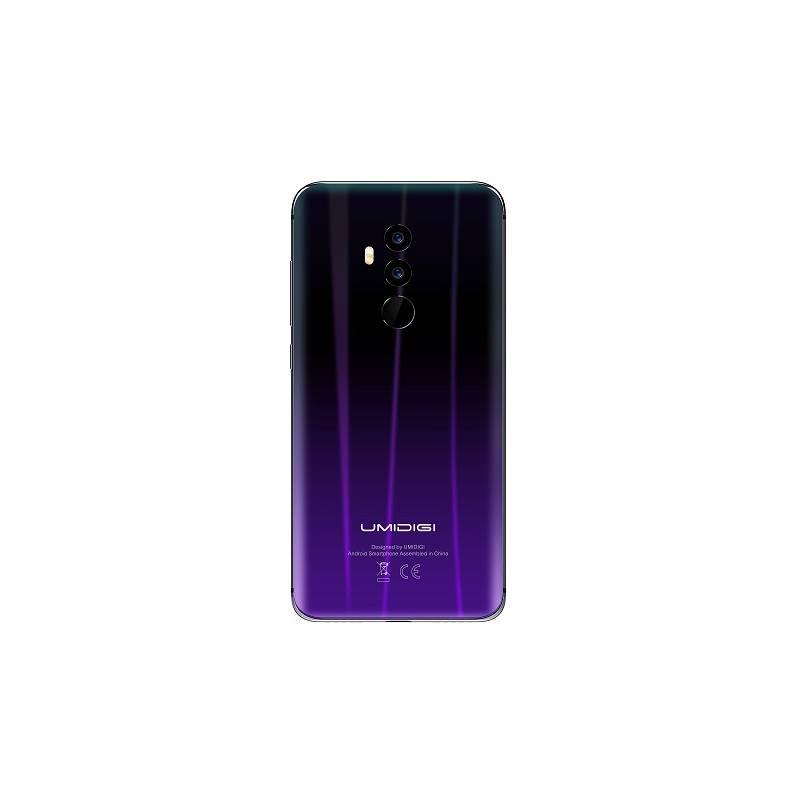 Mobilní telefon UMIDIGI Z2 Dual SIM černý fialový, Mobilní, telefon, UMIDIGI, Z2, Dual, SIM, černý, fialový