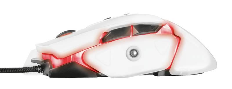 Myš Trust GXT 154 Falx Illuminated bílá