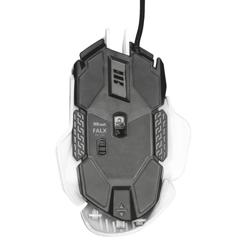 Myš Trust GXT 154 Falx Illuminated bílá
