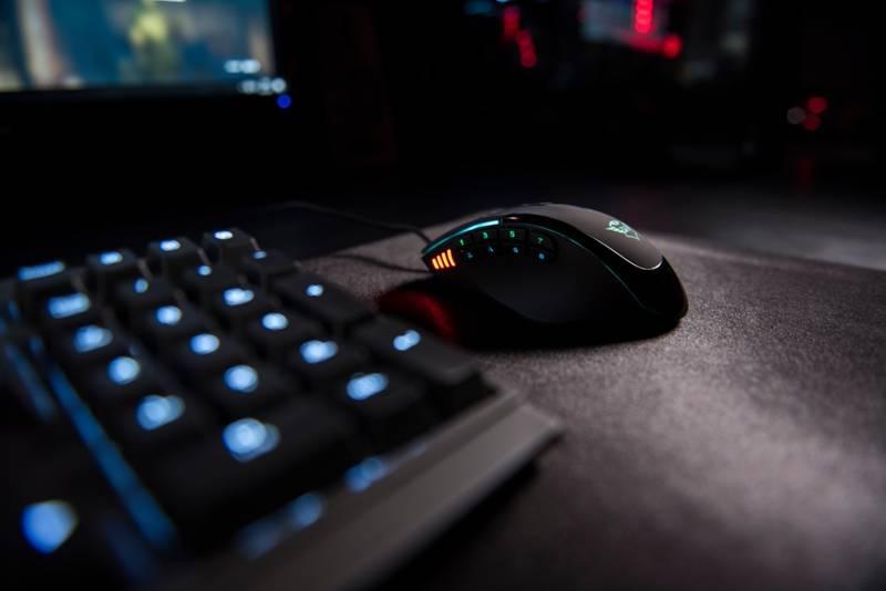 Myš Trust GXT 164 Sikanda MMO černá