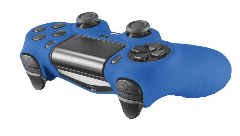 Ochranný obal Trust GXT 744R Rubber Skin pro PS4 DualShock 4 modrý