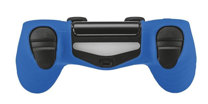 Ochranný obal Trust GXT 744R Rubber Skin pro PS4 DualShock 4 modrý, Ochranný, obal, Trust, GXT, 744R, Rubber, Skin, pro, PS4, DualShock, 4, modrý