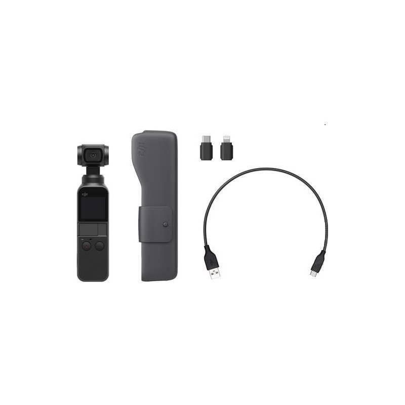 Outdoorová kamera DJI OSMO Pocket kapesní stabilizátor s vestavěnou kamerou černá, Outdoorová, kamera, DJI, OSMO, Pocket, kapesní, stabilizátor, s, vestavěnou, kamerou, černá