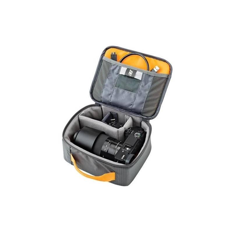 Pouzdro Lowepro GearUp Camera Box M šedé
