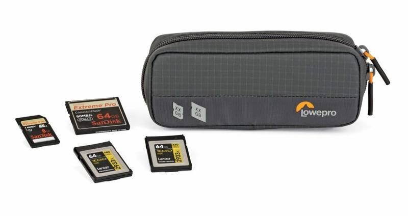 Pouzdro Lowepro GearUp Memory Wallet 20 šedé