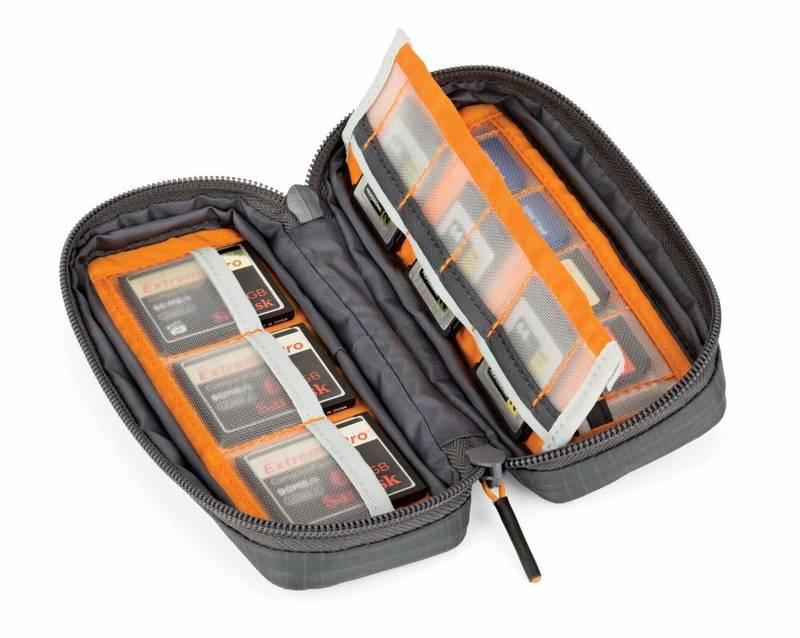 Pouzdro Lowepro GearUp Memory Wallet 20 šedé