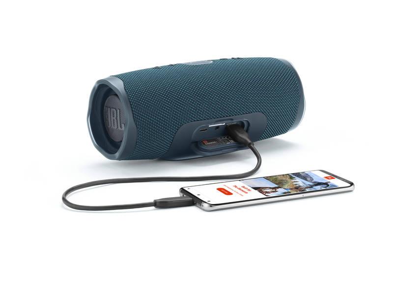 Přenosný reproduktor JBL Charge 4 modrý