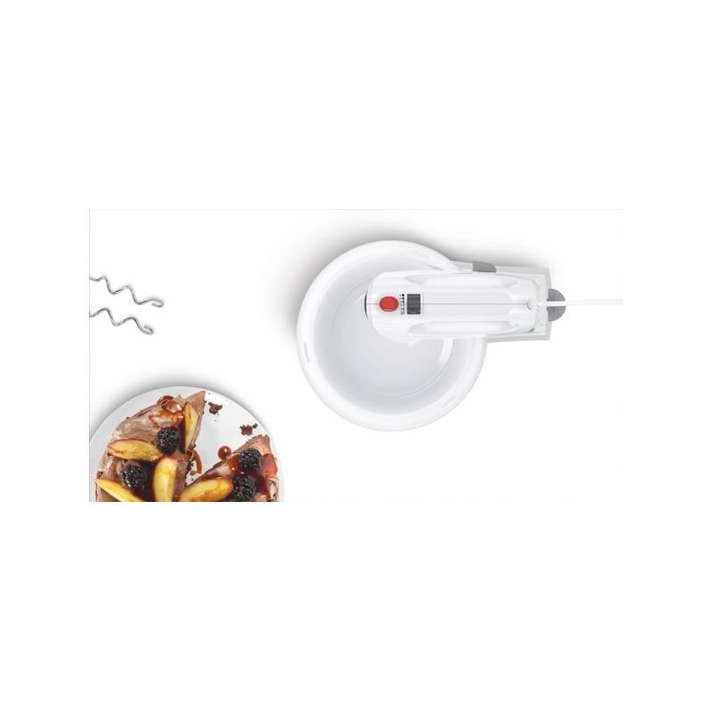 Ruční šlehač s mísou Bosch MFQ2600G šedý bílý