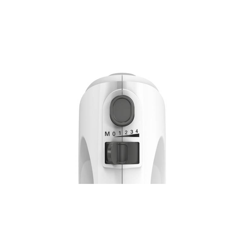 Ruční šlehač s mísou Bosch MFQ2600X bílý nerez