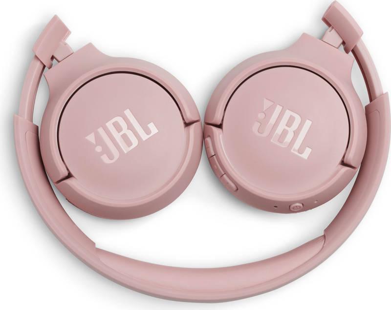 Sluchátka JBL Tune 500BT růžová