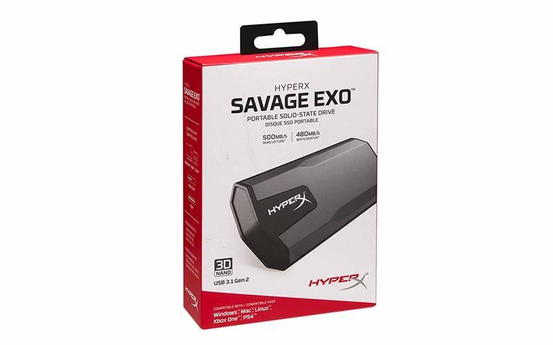 SSD externí Kingston Savage EXO 480GB černý