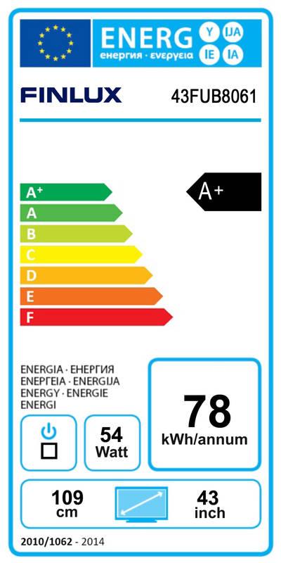Televize Finlux 43FUC8160 černá