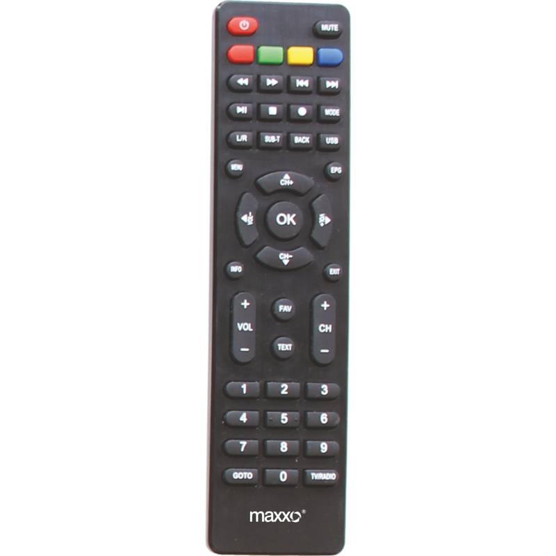 Televize Maxxo mini TV HD – T2 HEVC H.265 černý