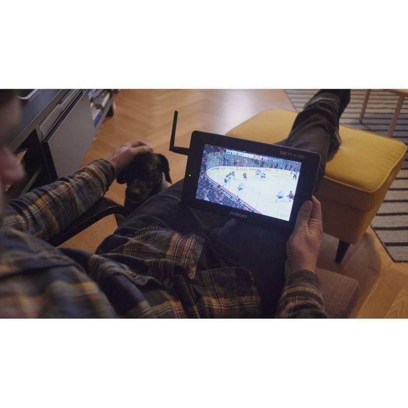 Televize Maxxo mini TV HD – T2 HEVC H.265 černý