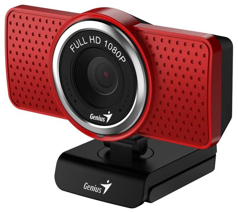 Webkamera Genius ECam 8000, Full HD červená, Webkamera, Genius, ECam, 8000, Full, HD, červená