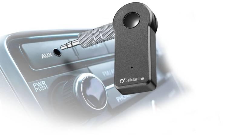 Adaptér do auta CellularLine 3.5 mm Jack Bluetooth, Adaptér, do, auta, CellularLine, 3.5, mm, Jack, Bluetooth