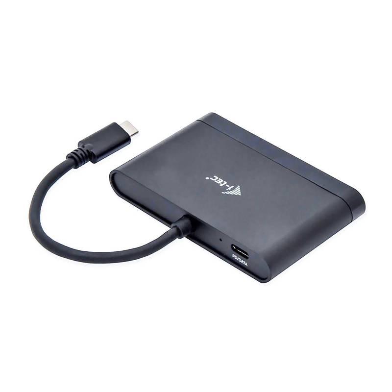 Adaptér i-tec USB-C HDMI ,USB, USB-C PD černá