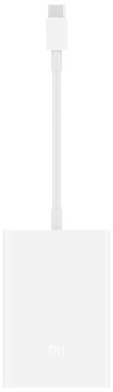 Adaptér Xiaomi UCB-C VGA Ethernet bílá