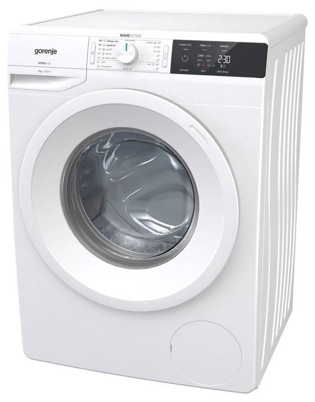 Automatická pračka Gorenje Essential WE723 bílá, Automatická, pračka, Gorenje, Essential, WE723, bílá