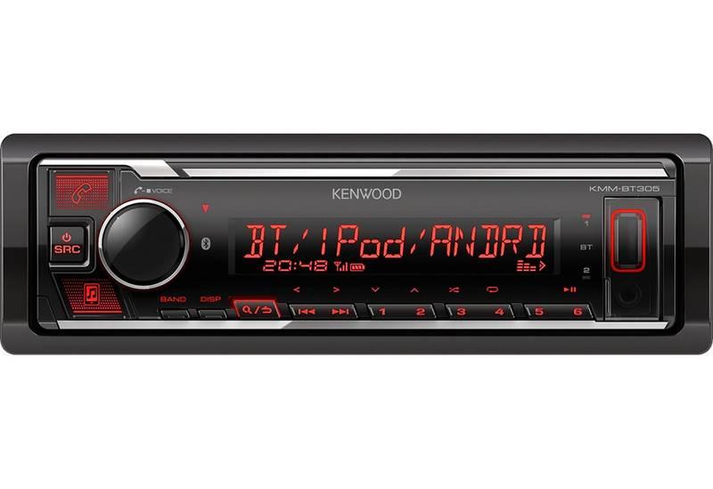Autorádio KENWOOD KMM-BT305 černé