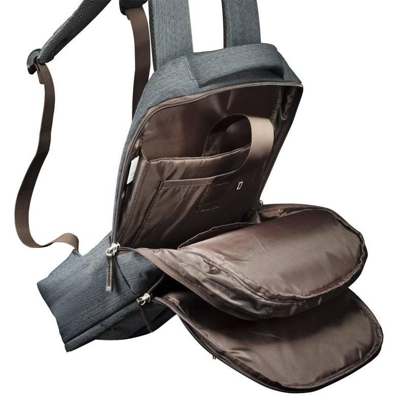 Batoh na notebook Canyon Classic pro 15.6" šedý