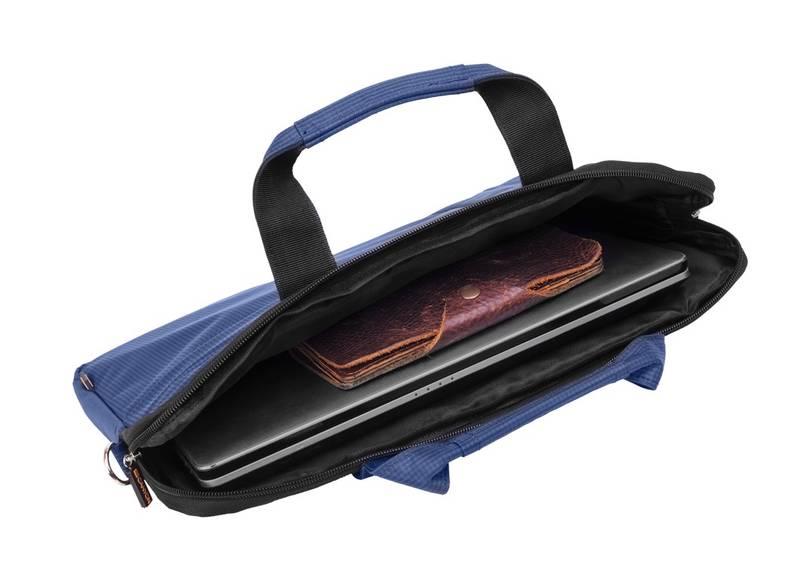 Brašna na notebook Canyon Fashion toploader modrá