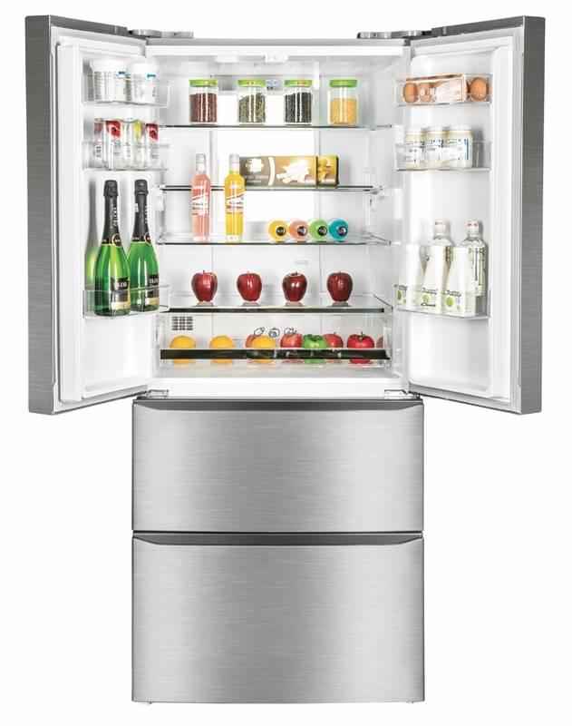 Chladnička s mrazničkou Candy CMDN 182 EU nerez