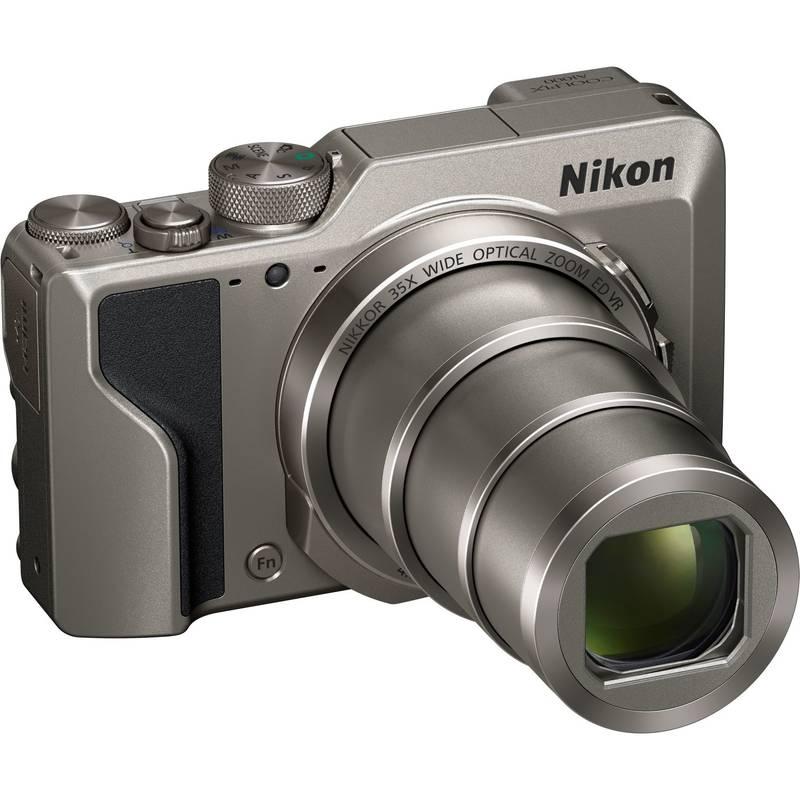 Digitální fotoaparát Nikon Coolpix A1000 stříbrný, Digitální, fotoaparát, Nikon, Coolpix, A1000, stříbrný
