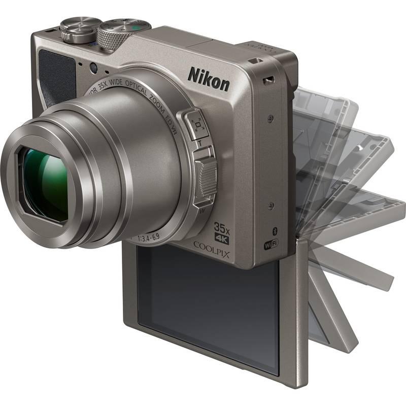Digitální fotoaparát Nikon Coolpix A1000 stříbrný