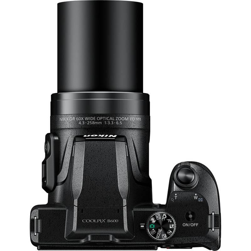 Digitální fotoaparát Nikon Coolpix B600 černý, Digitální, fotoaparát, Nikon, Coolpix, B600, černý