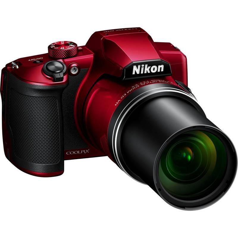 Digitální fotoaparát Nikon Coolpix B600 červený, Digitální, fotoaparát, Nikon, Coolpix, B600, červený